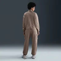 Nike Sportswear Club Fleece женская Mid-Rise оверсайз Cargo Sweatpants цвет коричневый