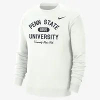 Penn State чоловічі Nike College Crew-Neck Top колір білий