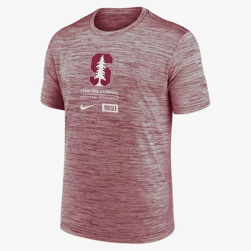 Stanford Cardinal Campus Center Block Velocity чоловічі Nike Dri-FIT College футболка колір червоний