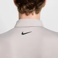 Nike Tour мужские Dri-FIT Heatheцвет красный для гольфа Polo цвет серый