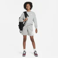 Nike Sportswear Club Fleece Big детские оверсайз свитшот цвет серый
