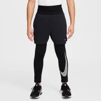 Nike Pro Warm Big дитячі (для хлопчиків) Dri-FIT тренувальні Tights колір чорний