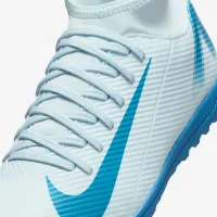 Nike Jr. Mercurial Superfly 10 Club Little/Big детские TF High-Top Soccer Кроссовки синий