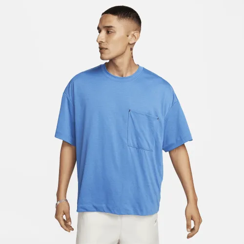 Nike Sportswear Tech Pack мужские Dri-FIT Short-Sleeve Top синий