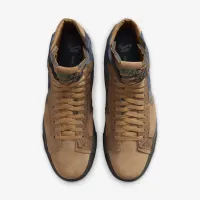 Nike SB Zoom Blazer Mid Premium Skate Кроссовки цвет коричневый