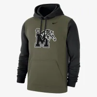 Memphis Olive Pack чоловічі Nike College Толстовка з капюшоном колір коричневий