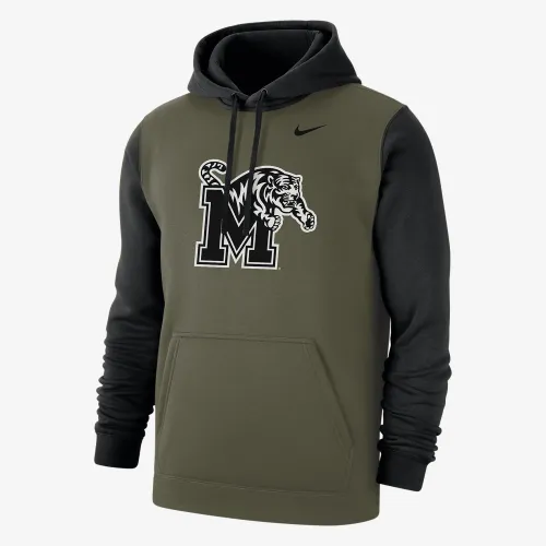 Memphis Olive Pack чоловічі Nike College Толстовка з капюшоном колір коричневий