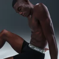 Nike Dri-FIT Ultra Comfort мужские трусы (3 пары) цвет серый