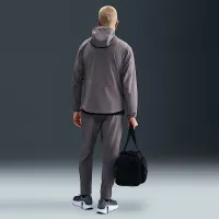 Nike Unlimited мужские Dri-FIT Zippeцвет красный Cuff Versatile Pants цвет серый