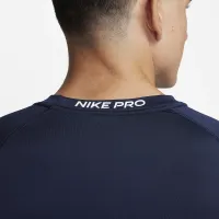Nike Pro мужские Dri-FIT Slim Short-Sleeve Top синий