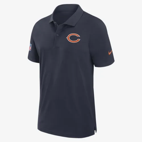 Chicago Bears Sideline чоловічі Nike Dri-FIT NFL Polo блакитний