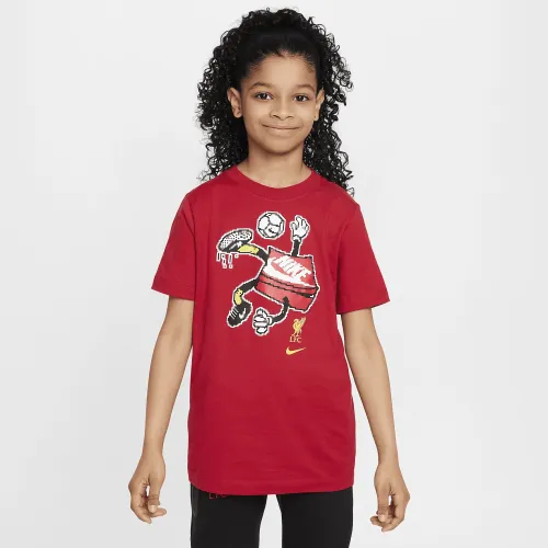 Liverpool FC Big дитячі Nike Soccer футболка колір червоний