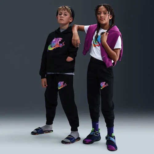 Nike Sportswear Club Fleece Big дитячі Joggers колір чорний