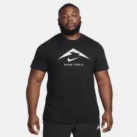 Nike Dri-FIT мужские Trail Running футболка цвет черный