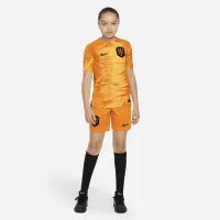 Netherlands 2022/23 Stadium Home Big дитячі Nike Dri-FIT Soccer Jersey Orange