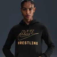 Nike жіноча Wrestling Pullover Толстовка з капюшоном колір чорний