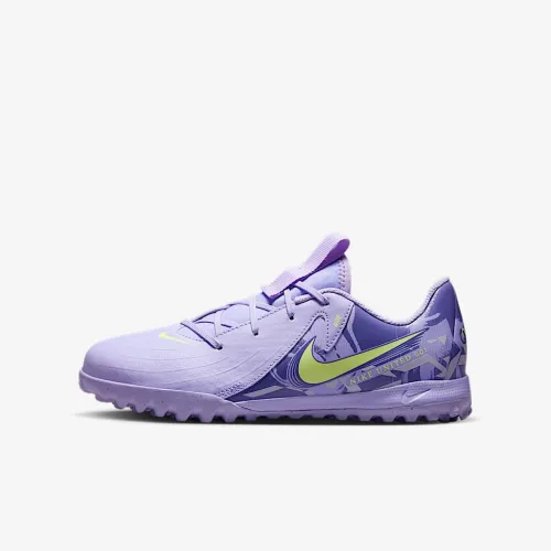 Nike United Jr. Phantom GX 2 Academy Big дитячі TF Low-Top Soccer Кросівки колір фіолетовий