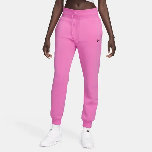Nike Sportswear Phoenix Fleece женская С высокой Талией Joggers цвет красный