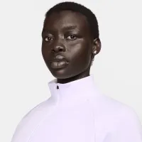 Nike Dri-FIT Prima жіноча 1/2-Zip тренувальні Top колір фіолетовий