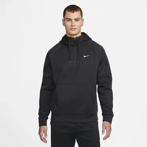 Nike Therma-FIT Men's 1/4-Zip Fitness Толстовка з капюшоном Black