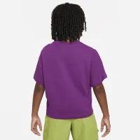 Nike Sportswear Big дитячі (Girls') футболка колір фіолетовий