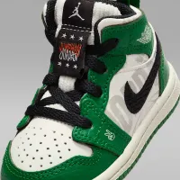 Nike Jordan 1 Mid SE Baby/Toddler Кросівки колір зелений