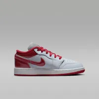 Nike Air Jordan 1 Low SE Big детские Кроссовки цвет серый