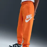 Nike Club Fleece Big детские Joggers Orange