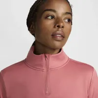 Nike Therma-FIT One женская Long-Sleeve 1/2-Zip Top Pink