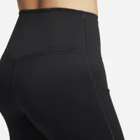 Nike Go женская Firm-Support С высокой Талией 7/8 лосины с карманамицвет черный