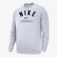 Nike Baseball чоловічі Crew-Neck світшот колір білий