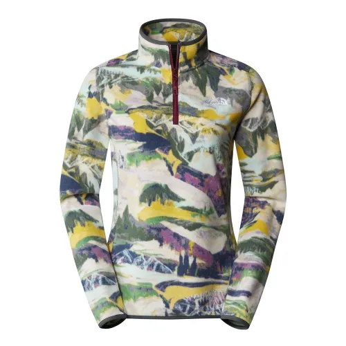 Кофта/футболка The North Face 100 Glacier 1/4 0A8591RZI1 - разноцветная