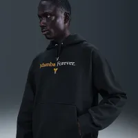 Nike Kobe мужские Fleece Толстовка с капюшоном цвет черный