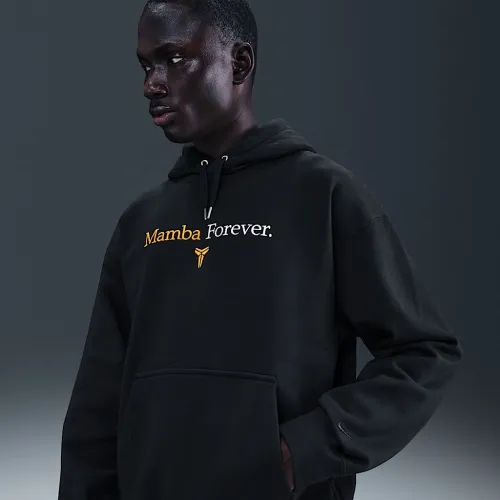 Nike Kobe мужские Fleece Толстовка с капюшоном цвет черный