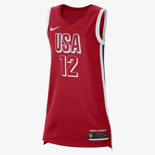 Diana Taurasi Team USA USAB Limited Road Unisex Nike Dri-FIT баскетбольные Jersey цвет красный