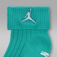 Nike Jordan Essentials Baby Ribbed Gripper носки (3 пары) цвет серый