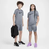 Nike Trophy23 Big детские Dri-FIT Short-Sleeve Top цвет серый