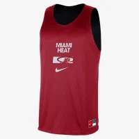 Miami Heat Courtside чоловічі Nike NBA Mesh Practice Jersey колір червоний