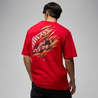 Nike Jordan мужские футболка цвет красный