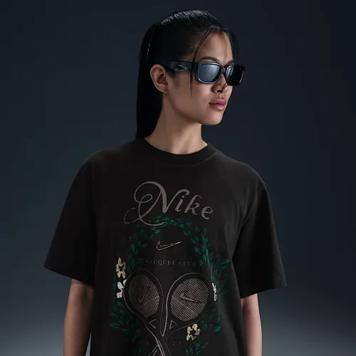 Nike Sportswear женская Crew-Neck футболка цвет черный