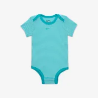 Nike Essentials Baby 3-Piece Striped Swooshfetti набор цвет зеленый