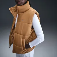 Nike Sportswear Classic Puffer женская Therma-FIT Loose Vest цвет коричневый