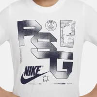 Paris Saint-Germain Big дитячі Nike Soccer футболка колір білий