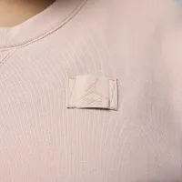 Nike Jordan Flight Fleece женская Crew-Neck свитшот (большие размеры) Pink