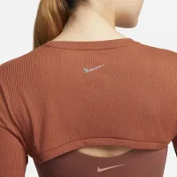 Nike Yoga Luxe женская Shrug Brown