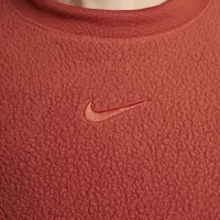 Nike Sportswear Plush женская оверсайз Crew-Neck Mod Crop свитшот Orange