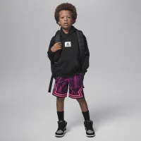Nike Jordan Dri-FIT MJ Diamond Little детские Printed шорты цвет черный