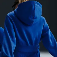 Nike Sportswear Phoenix Fleece жіноча Loose Cropped Full-Zip Толстовка з капюшоном блакитний