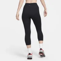 Nike One женская С высокой Талией Crop лосины цвет черный
