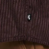 Nike SB Big дитячі Button-Down Layering Top колір червоний